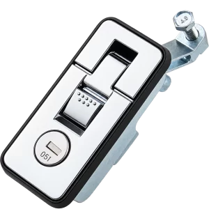 Locking Push-Button Recessed Compression Latch ML100-2007