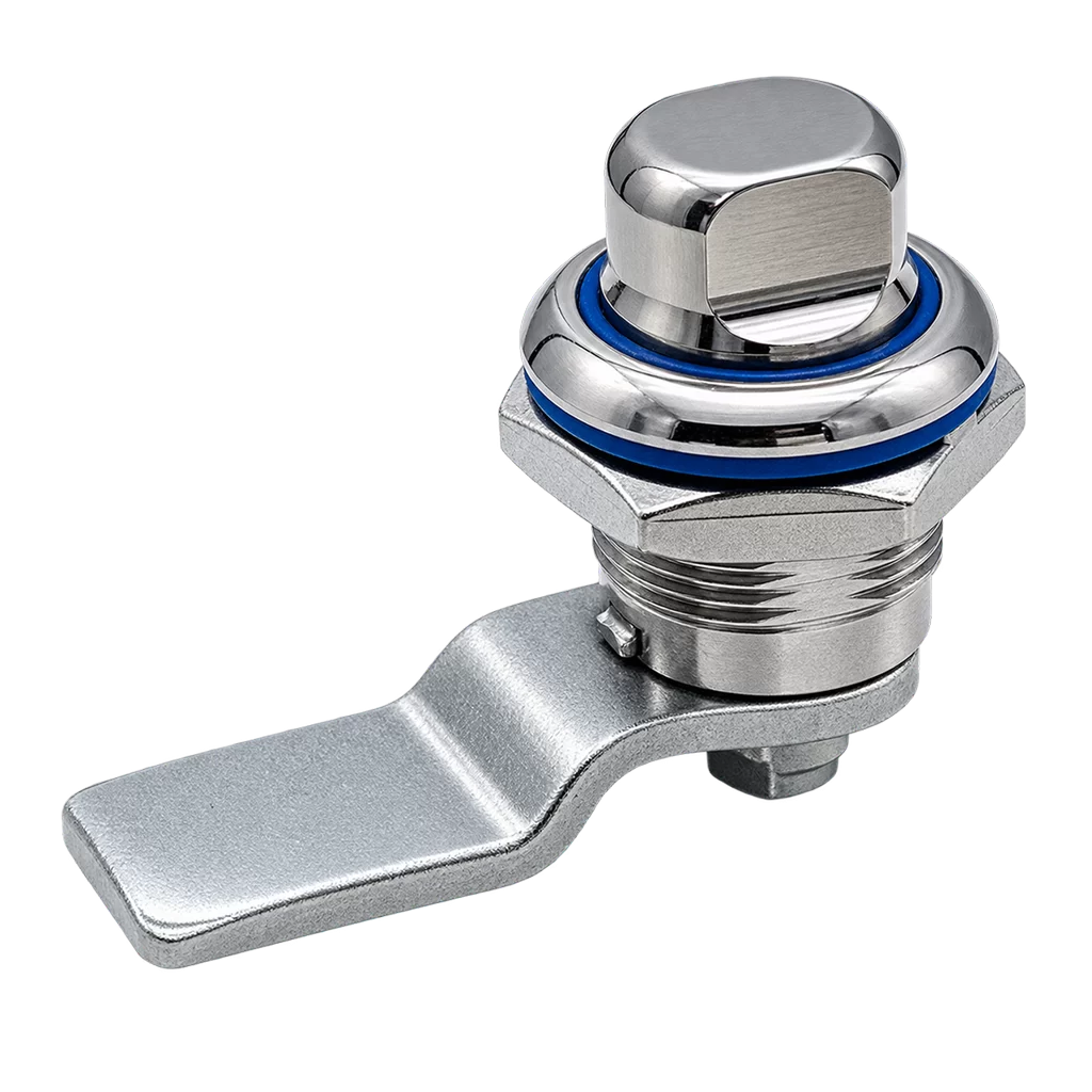 Cam latch for control cabinet